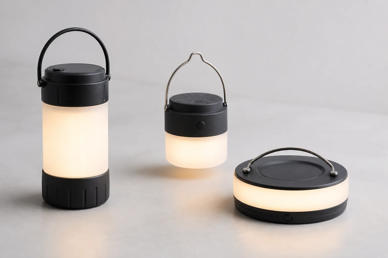 Camping lanterns product examples