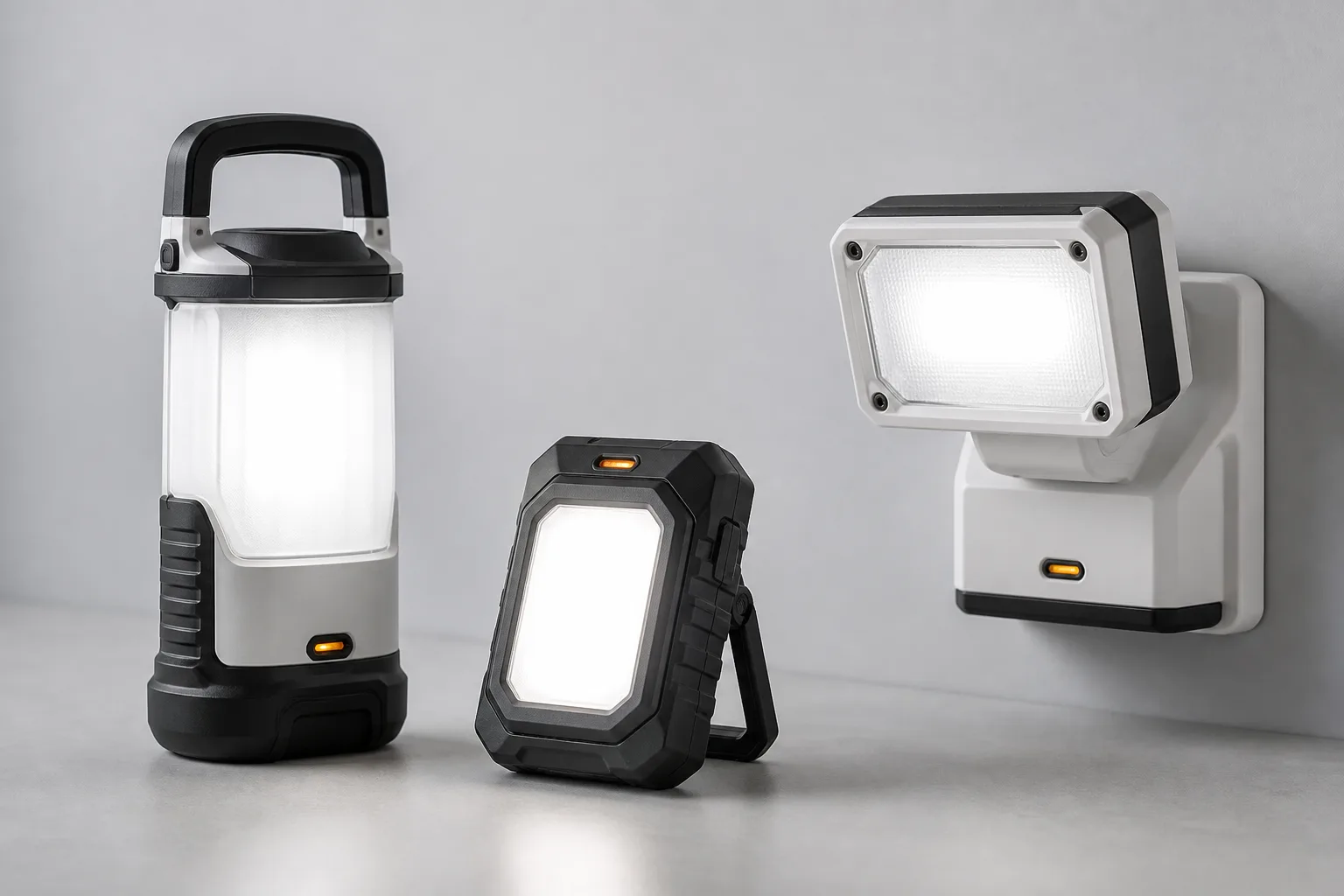 Emergency lighting product examples