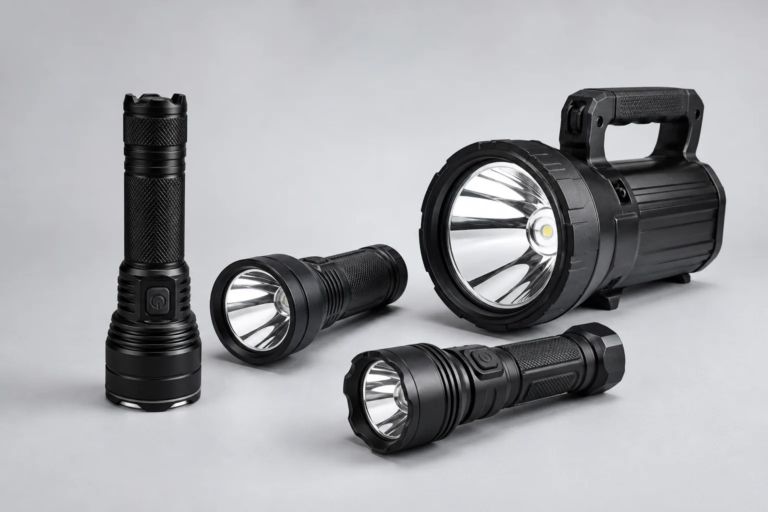 Handheld lights & searchlights product examples
