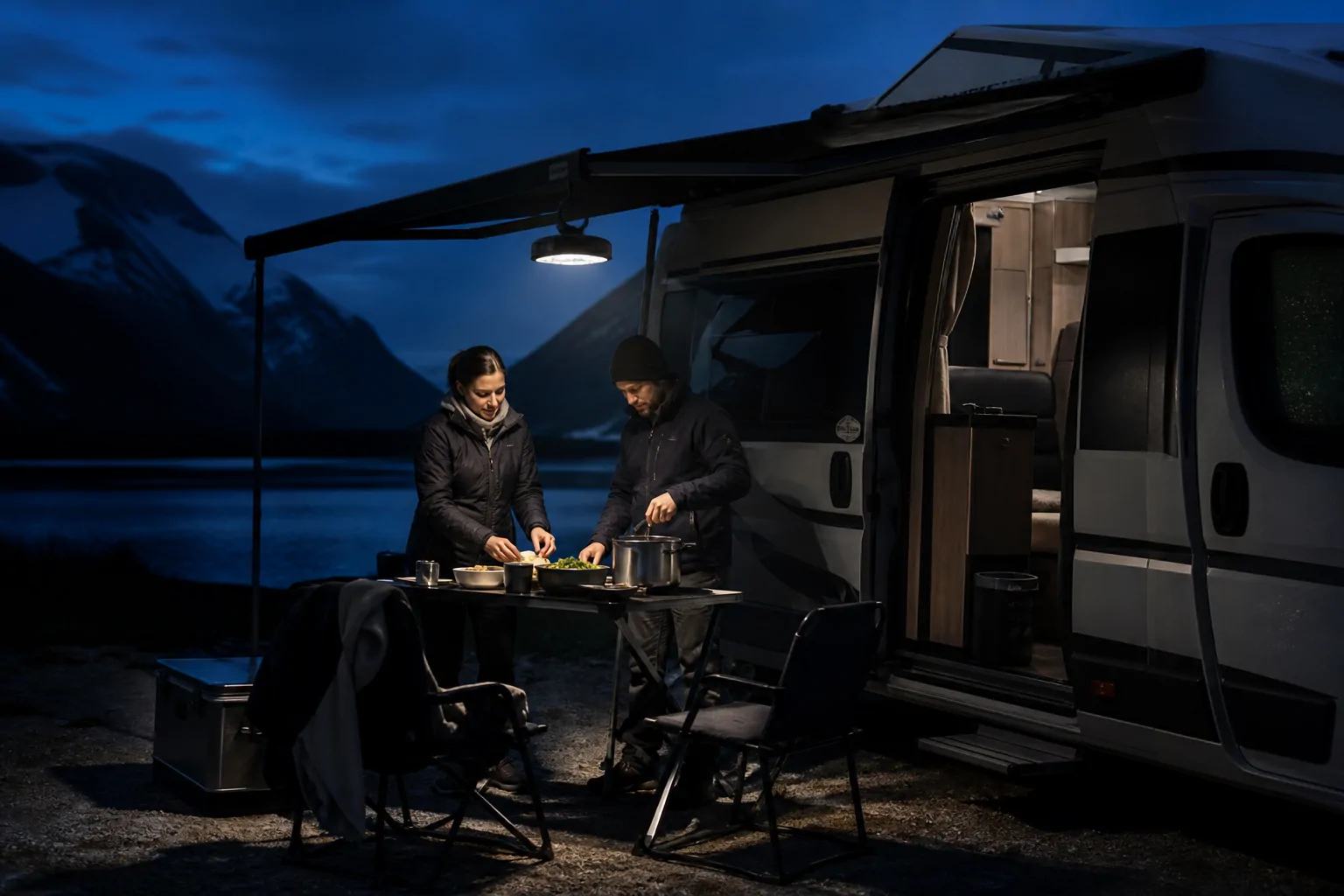 Camping & RV lighting use case