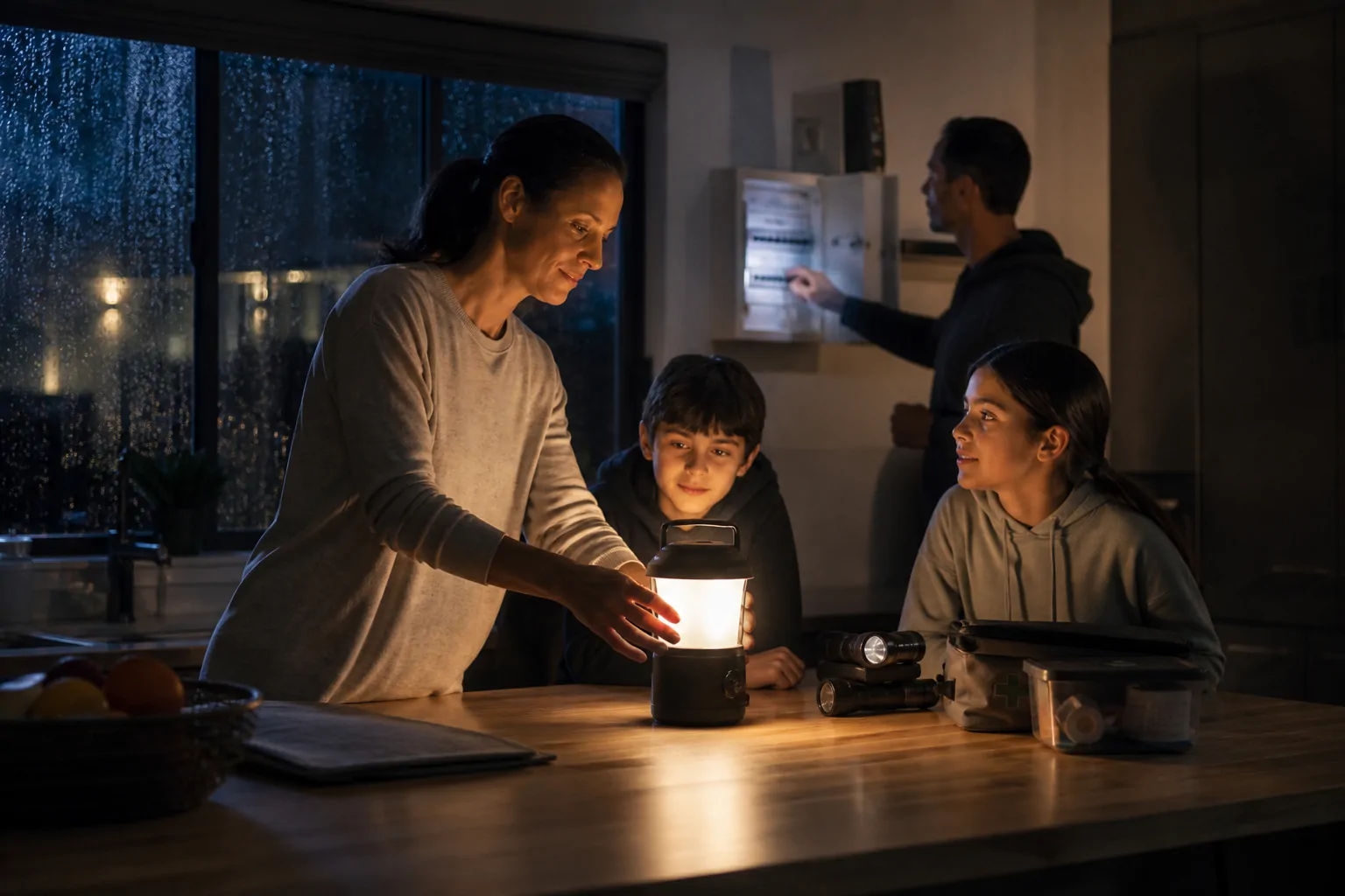 Emergency readiness lighting use case
