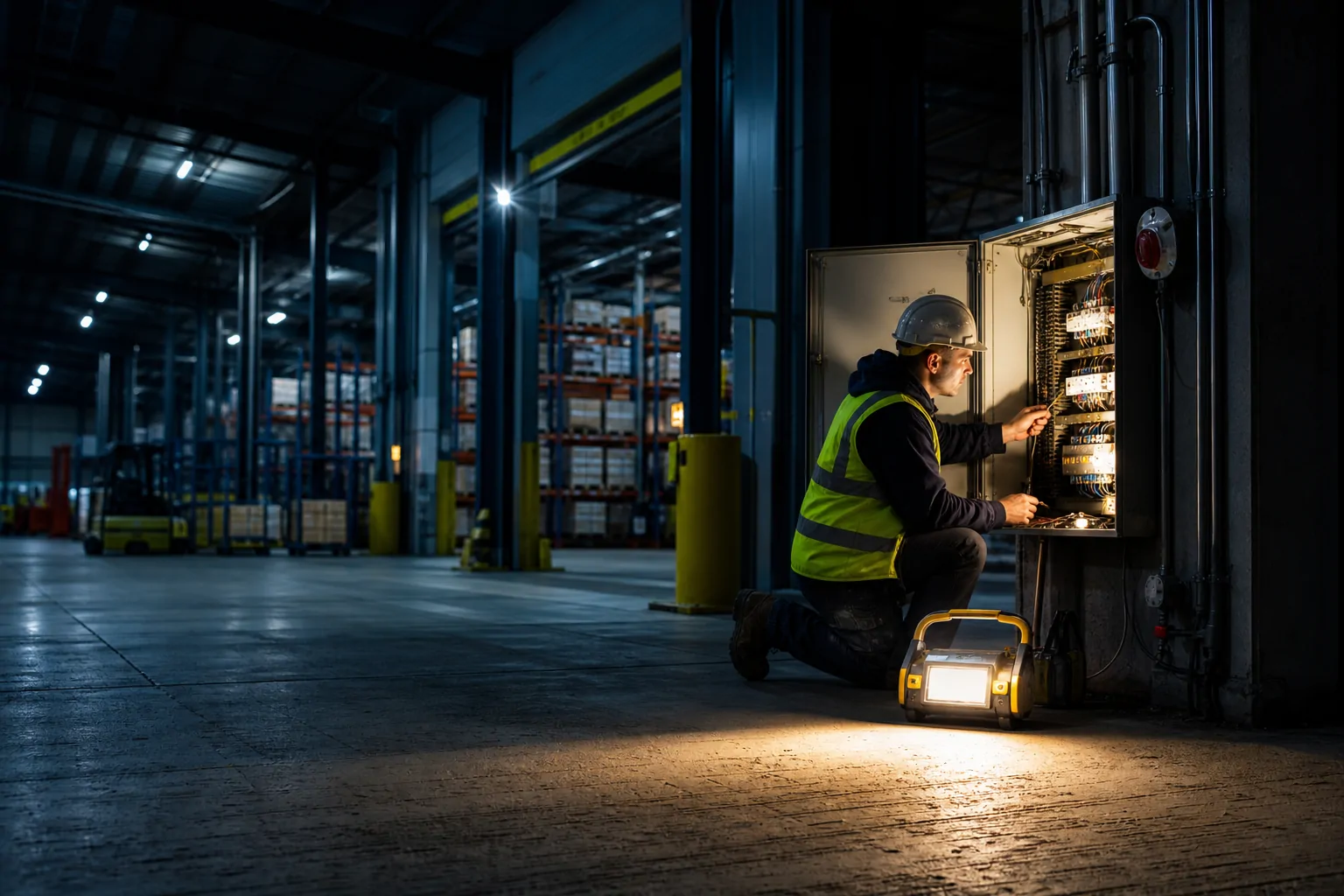 Warehouse & facility lighting use case