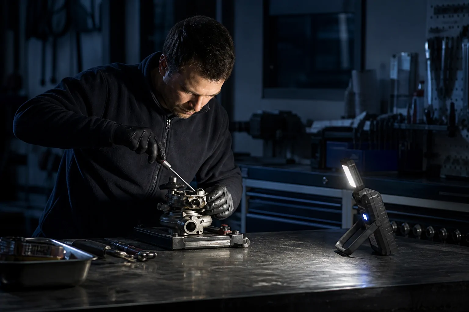 Workshop & garage lighting use case